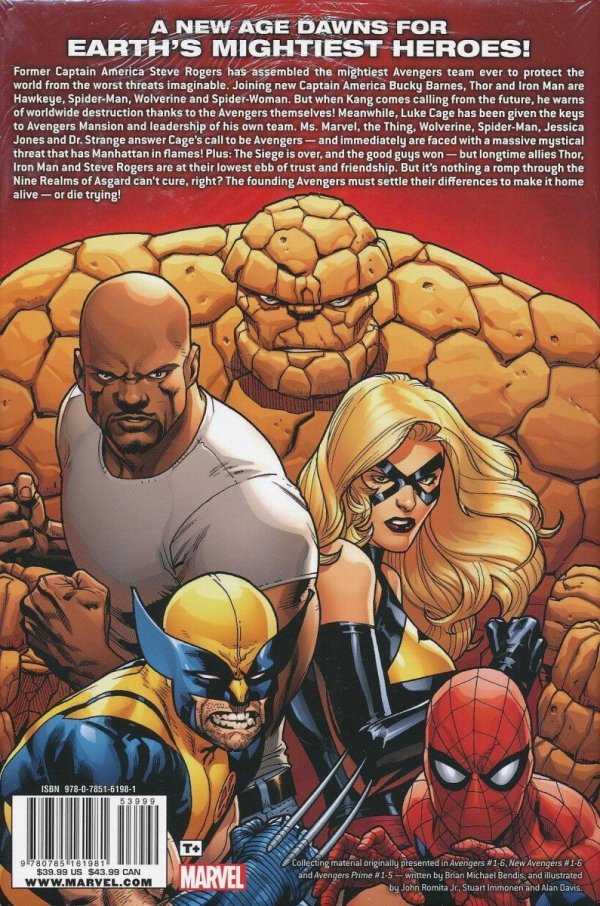 AVENGERS BY BRIAN MICHAEL BENDIS HEROIC AGE HC [STANDARD] [9780785161981]