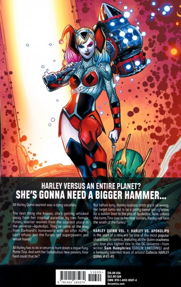 HARLEY QUINN VOL 01 HARLEY VS APOKOLIPS TP [9781401285074] **OFERTA SPECJALNA**
