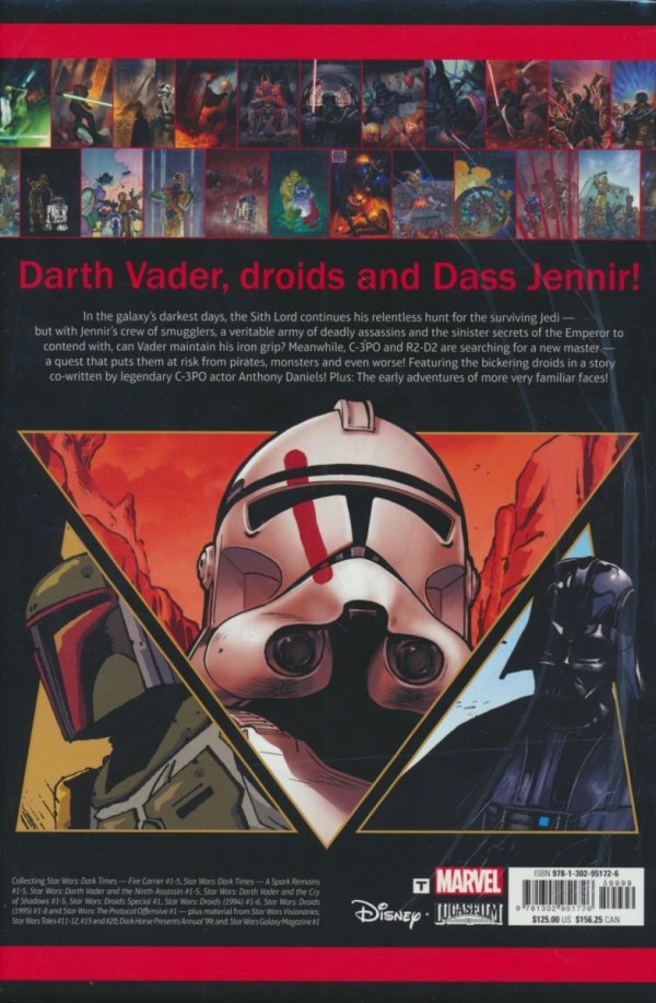 STAR WARS THE EMPIRE OMNIBUS VOL 02 HC [VARIANT] [9781302951726] **promocja TOMY**