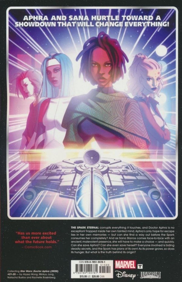 STAR WARS DOCTOR APHRA VOL 05 THE SPARK ETERNAL TP [9780785194781]