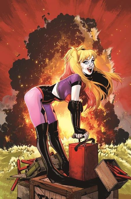 HARLEY QUINN #53 CVR C MAHMUD ASRAR CARD STOCK VAR [76194137281505331]