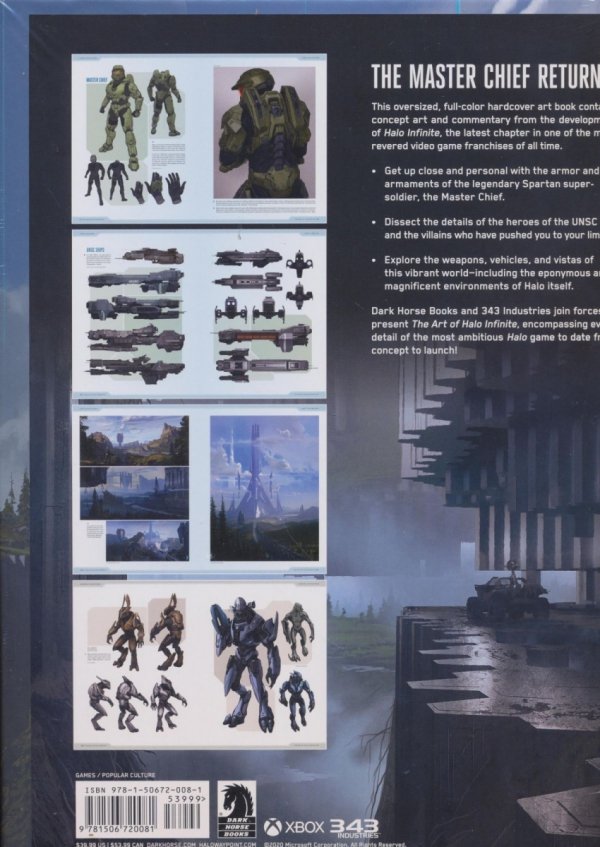 ART OF HALO INFINITE HC [9781506720081]