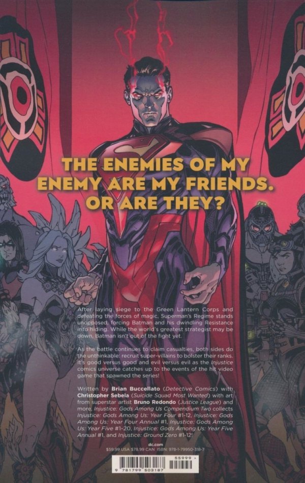 INJUSTICE GODS AMONG US COMPENDIUM VOL 02 TP [9781799503187]