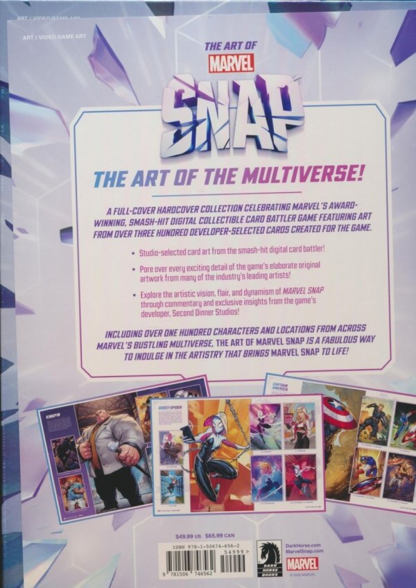 ART OF MARVEL SNAP HC [9781506746562]