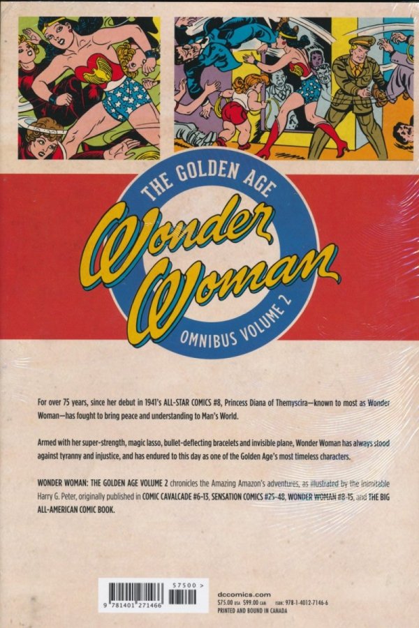 WONDER WOMAN THE GOLDEN AGE OMNIBUS VOL 02 HC [9781401271466] **promocja TOMY**