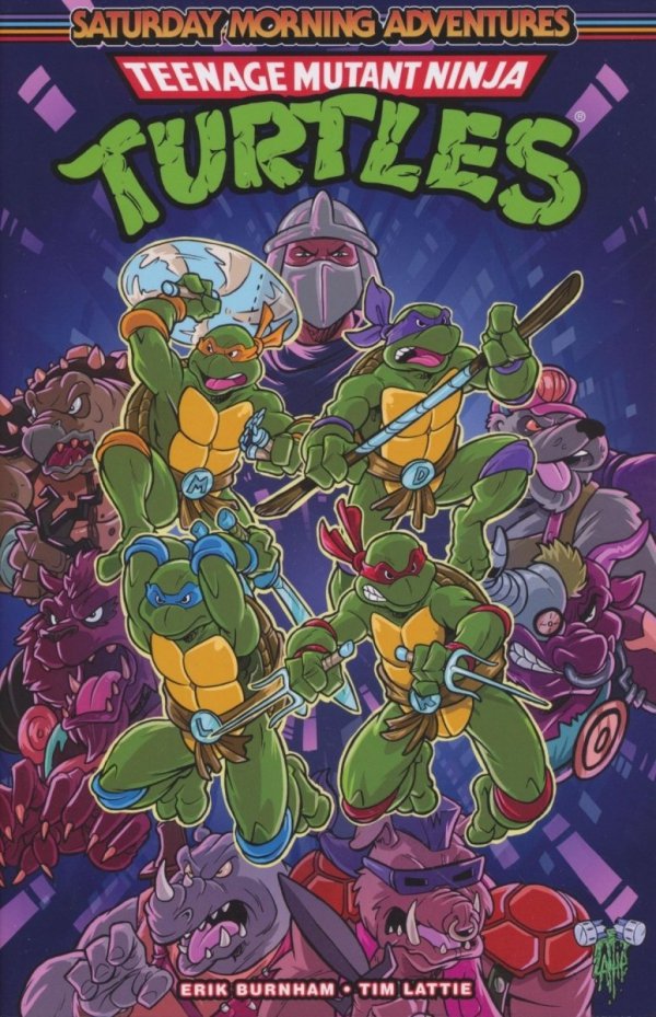 TEENAGE MUTANT NINJA TURTLES SATURDAY MORNING ADVENTURES VOL 01 TP [9781684059867] **OFERTA EKSPOZYCYJNA**