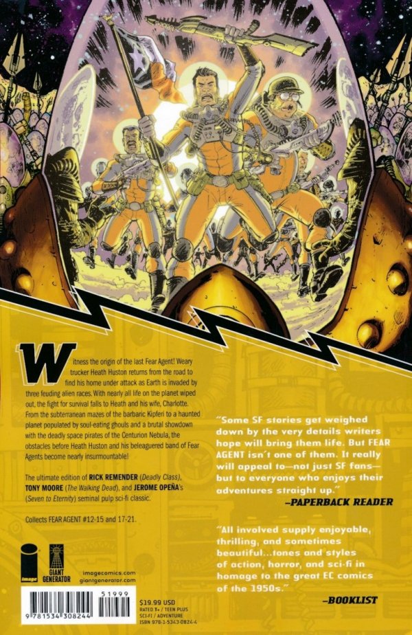 FEAR AGENT FINAL EDITION VOL 02 TP [9781534308244] **promocja TOMY**