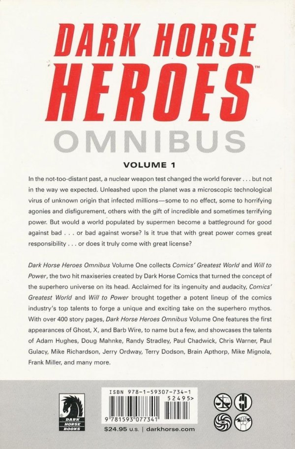 DARK HORSE HEROES OMNIBUS VOL 01 TP [9781593077341] **OFERTA SPECJALNA**