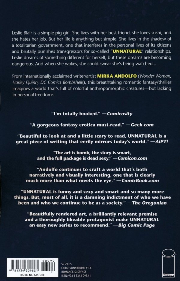 UNNATURAL VOL 01 AWAKENING TP [9781534309821] **promocja TOMY**
