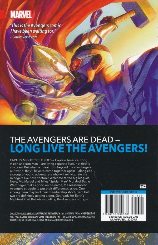 ALL-NEW ALL-DIFFERENT AVENGERS VOL 01 THE MAGNIFICENT SEVEN TP [9780785199670] **OFERTA SPECJALNA**
