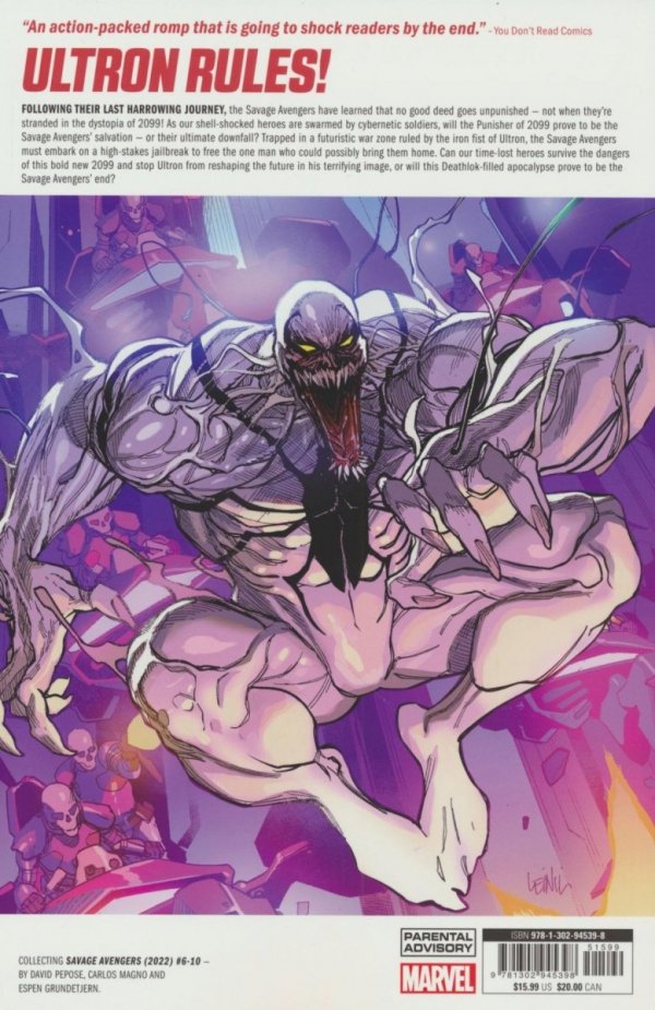 SAVAGE AVENGERS VOL 02 ESCAPE FROM NUEVA YORK TP [9781302945398]