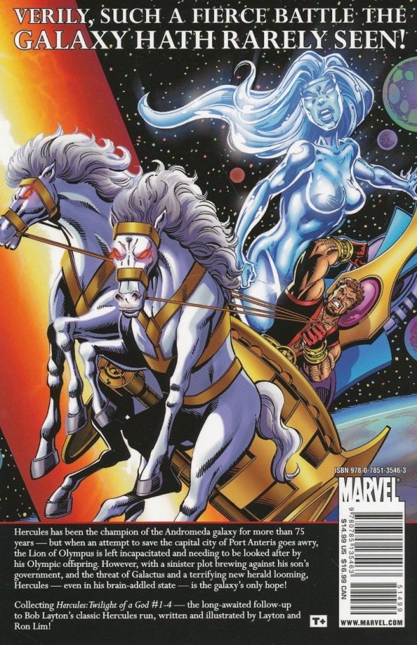 HERCULES TWILIGHT OF A GOD TP [9780785135463] **OFERTA SPECJALNA**