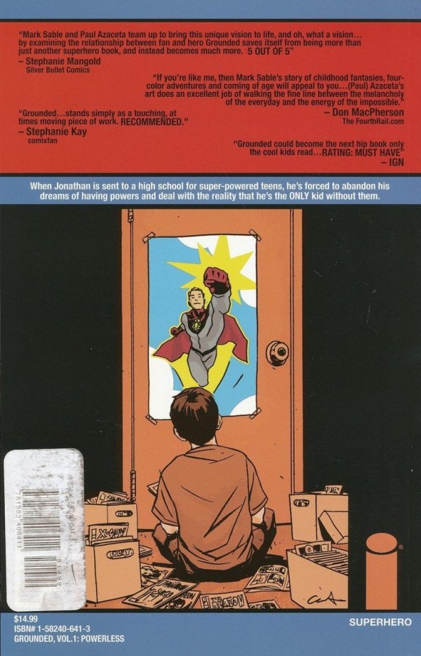GROUNDED VOL 01 POWERLESS TP [9781582406411] **promocja TOMY**