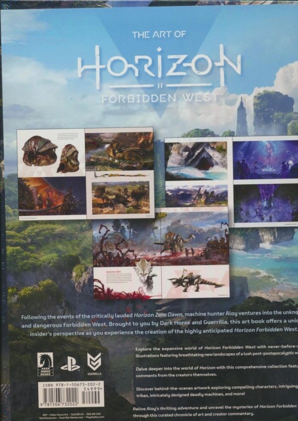 ART OF HORIZON II FORBIDDEN WEST HC [9781506732022] **promocja TOMY**