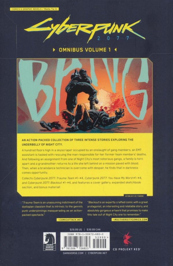 CYBERPUNK 2077 OMNIBUS VOL 01 TP [9781506726823]