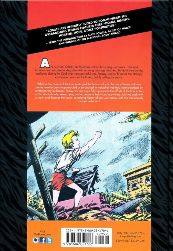 UNKNOWN ANTI-WAR COMICS HC [9781684051786] **OFERTA EKSPOZYCYJNA**