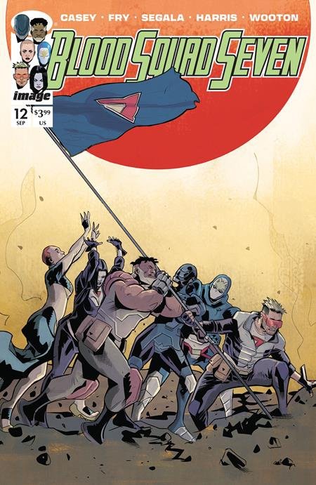 BLOOD SQUAD SEVEN #12 CVR A PAUL FRY [70985303977801211]
