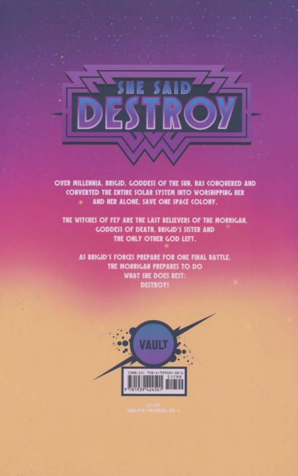 SHE SAID DESTROY VOL 01 TP [9781939424501] **promocja TOMY**