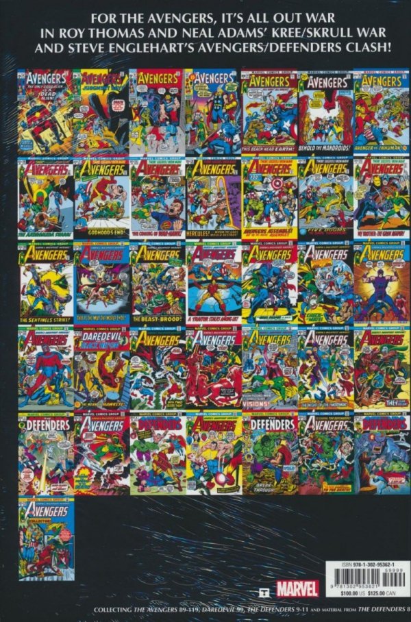 AVENGERS OMNIBUS VOL 04 HC [STANDARD] [9781302953621] **OFERTA SPECJALNA**