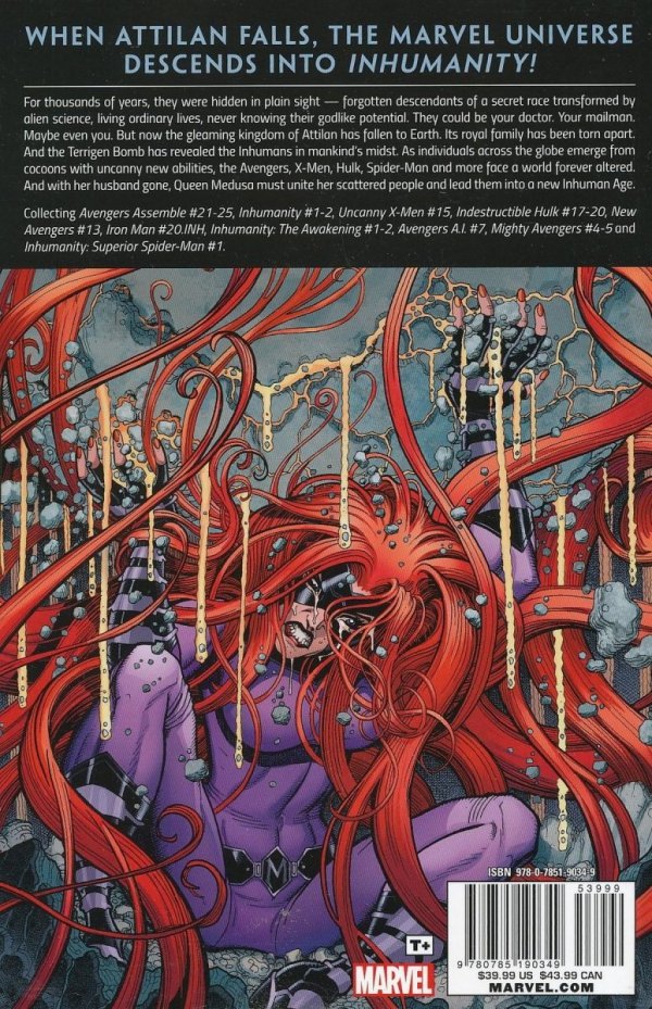 INHUMANITY TP [9780785190349] **promocja TOMY**