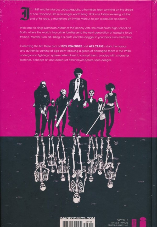 DEADLY CLASS DELUXE EDITION VOL 01 NOISE NOISE NOISE HC [9781534322561] **promocja TOMY**