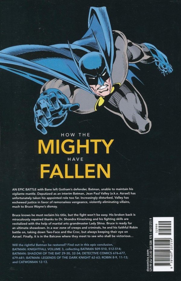 BATMAN KNIGHTFALL VOL 03 TP [9781401237219]