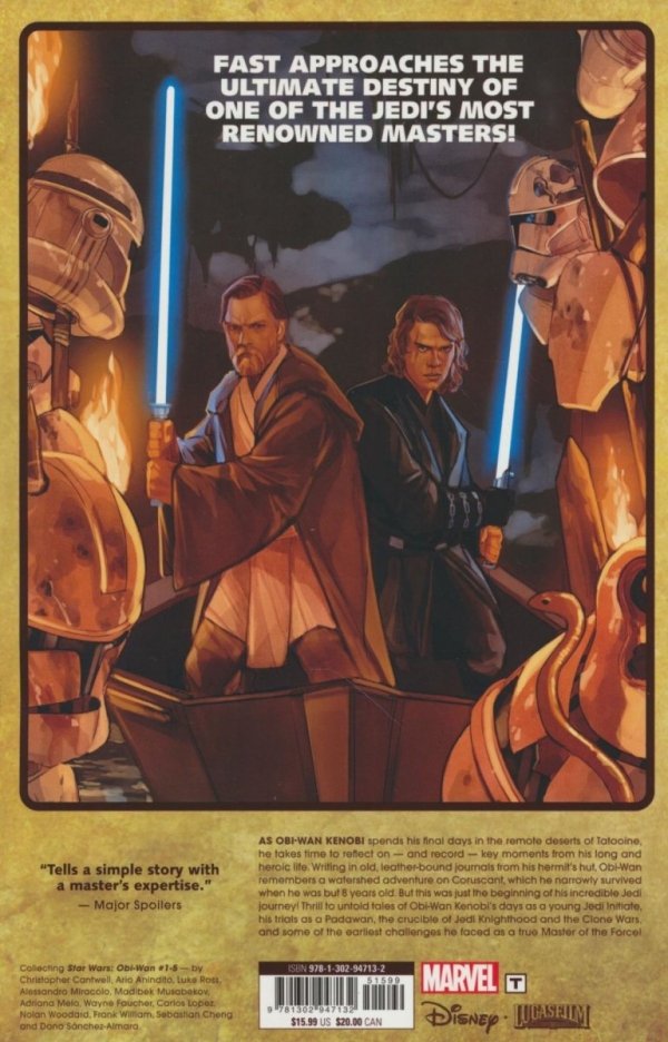 STAR WARS OBI-WAN A JEDIS PURPOSE TP [9781302947132]