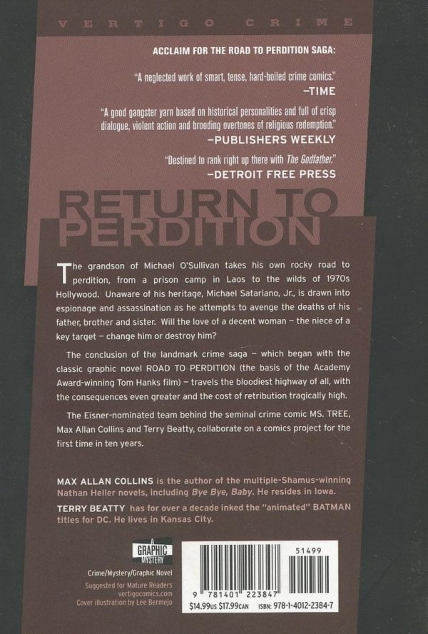 RETURN TO PERDITION TP [9781401223847]