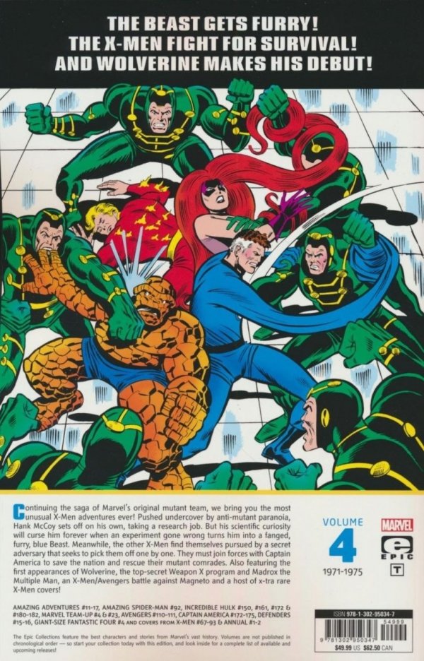 X-MEN EPIC COLLECTION ITS ALWAYS DARKEST BEFORE THE DAWN TP [9781302950347]