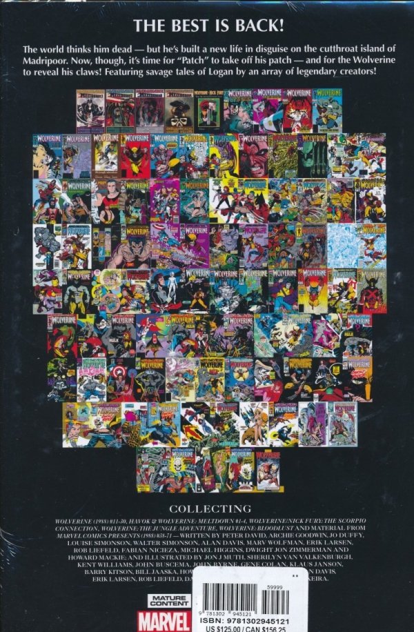 WOLVERINE OMNIBUS VOL 02 HC [VARIANT] [9781302945121] **promocja TOMY**