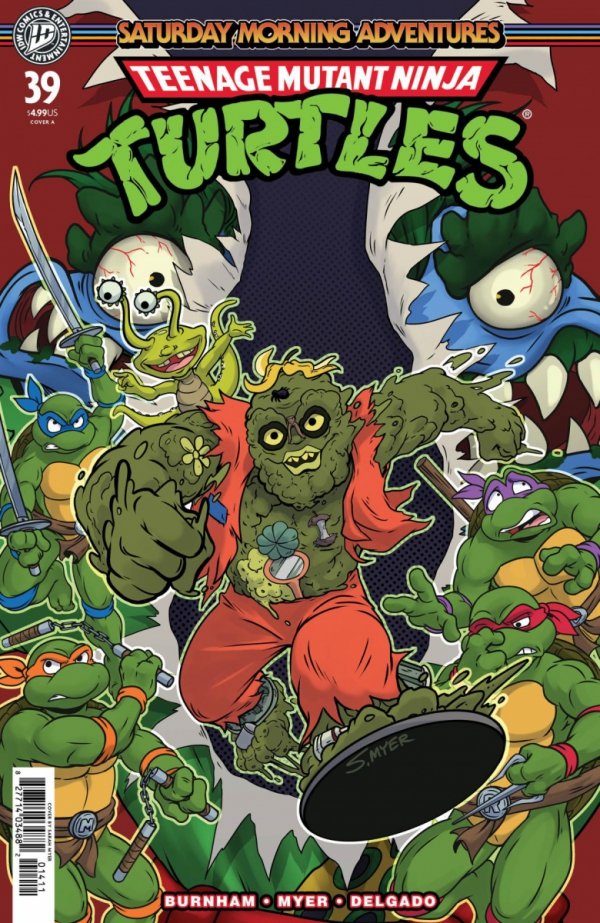 TEENAGE MUTANT NINJA TURTLES SATURDAY MORNING ADVENTURES #39 COVER A MYER [82771403150803911]
