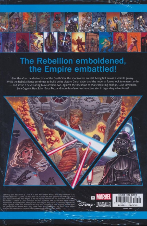 STAR WARS THE REBELLION OMNIBUS VOL 02 HC [STANDARD] [9781302953935] **promocja TOMY**