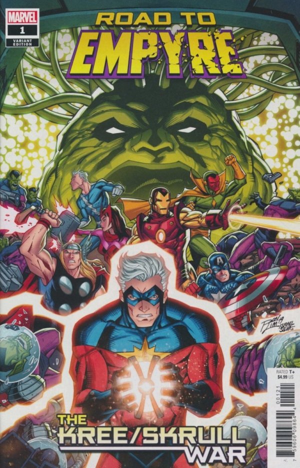ROAD TO EMPYRE THE KREE SKRULL WAR #01 CVR B [75960609864400121] **promocja ZESZYTY**