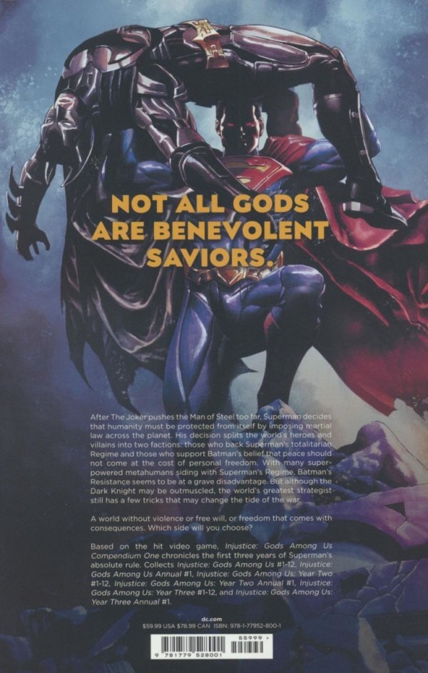 INJUSTICE GODS AMONG US COMPENDIUM VOL 01 TP [9781779528001]