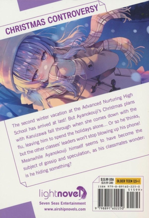 CLASSROOM OF THE ELITE YEAR 2 LIGHT NOVEL VOL 09.5 TP [9798891602250]