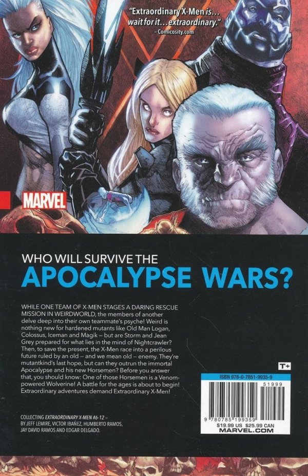 EXTRAORDINARY X-MEN VOL 02 APOCALYPSE WARS TP [9780785199359]
