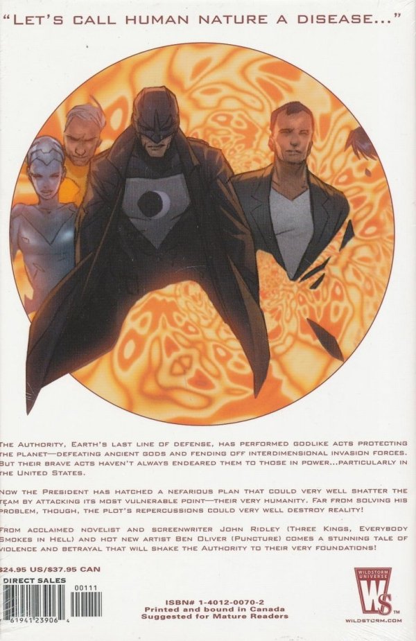 AUTHORITY HUMAN ON THE INSIDE HC [761941239064]