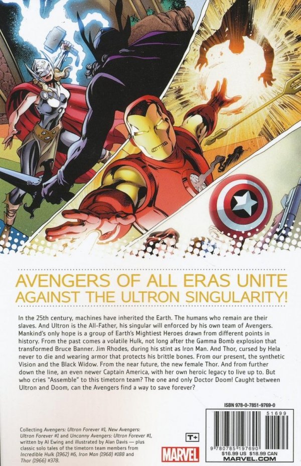 AVENGERS ULTRON FOREVER TP [9780785197690]