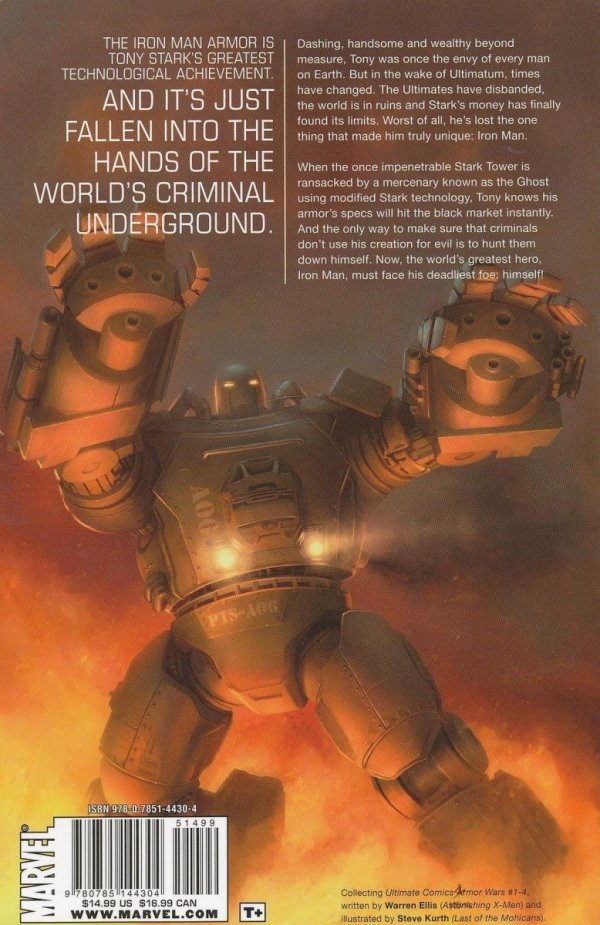 ULTIMATE COMICS IRON MAN ARMOR WARS TP [9780785144304]