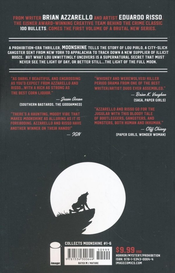 MOONSHINE VOL 01 TP [9781534300644] **promocja IMAGE SALE RABAT 20%**