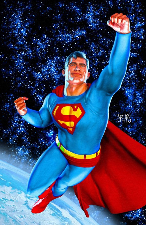 ACTION COMICS #1100 CVR B MARK SPEARS CARD STOCK VAR [76194134388410021]