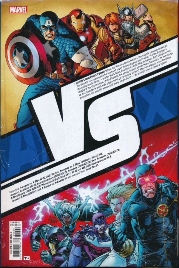 AVENGERS VS X-MEN OMNIBUS HC [STANDARD] [9781302946777] **promocja TOMY**
