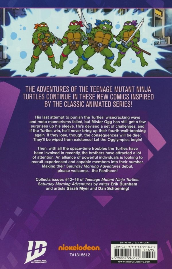TEENAGE MUTANT NINJA TURTLES SATURDAY MORNING ADVENTURES VOL 05 TP [9798887243122]