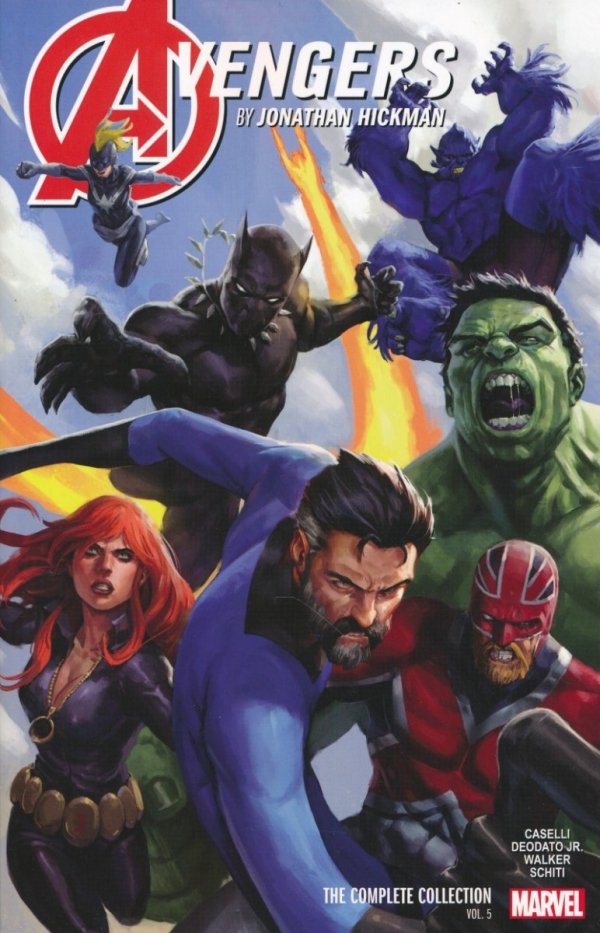 AVENGERS BY JONATHAN HICKMAN THE COMPLETE COLLECTION VOL 05 TP [9781302933517] **OFERTA SPECJALNA**