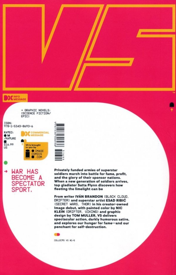 VS VOL 01 FRONT TOWARDS ENEMY TP [9781534306936] **OFERTA SPECJALNA**
