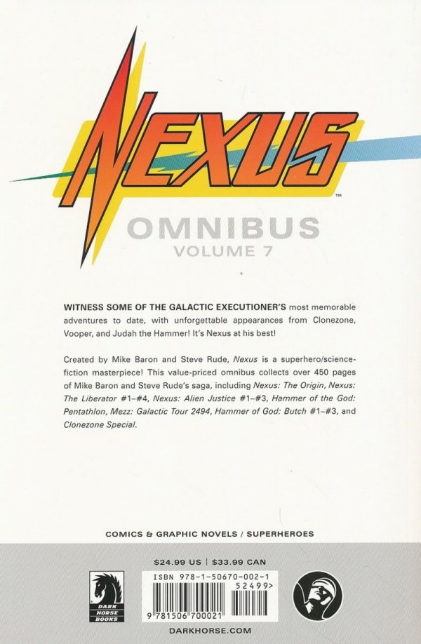 NEXUS OMNIBUS VOL 07 TP [9781506700021] **promocja TOMY**