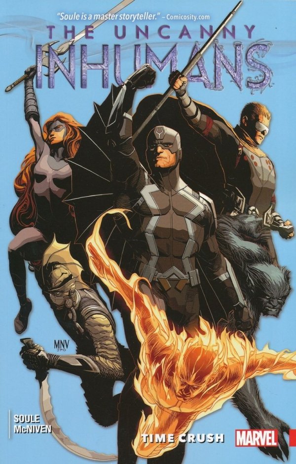 UNCANNY INHUMANS VOL 01 TIME CRASH TP [9780785197065] **promocja TOMY**