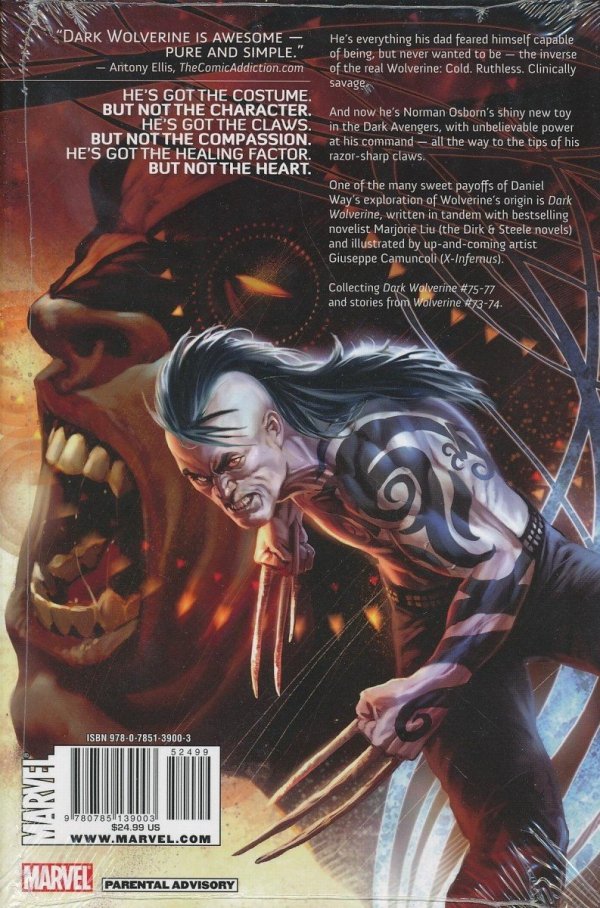 WOLVERINE DARK WOLVERINE VOL 01 HC [9780785139003]