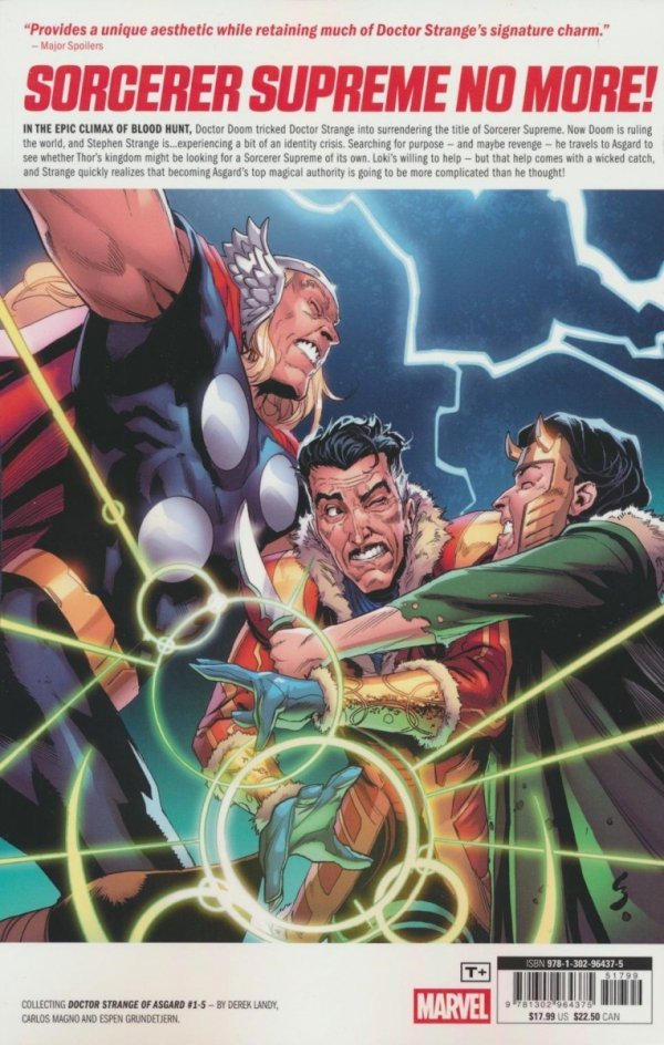 DOCTOR STRANGE OF ASGARD TP [9781302964375]