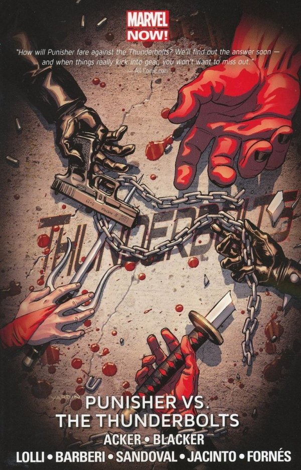 THUNDERBOLTS VOL 05 PUNISHER VS THE THUNDERBOLTS TP [9780785189831] **promocja TOMY**